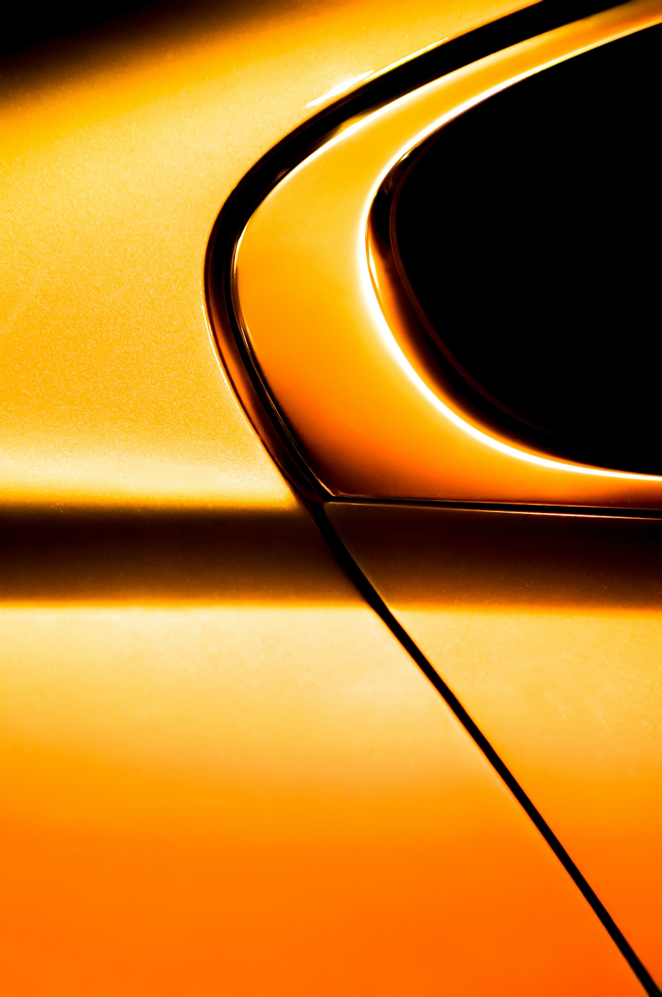 golden vehicle panel